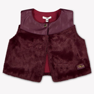 Chloe Baby Girls Bodywarmer In Bordeaux
