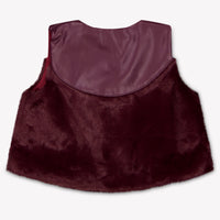 Chloe Baby Girls Bodywarmer In Bordeaux