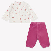 Chloe Baby Girls Set In OffWhite