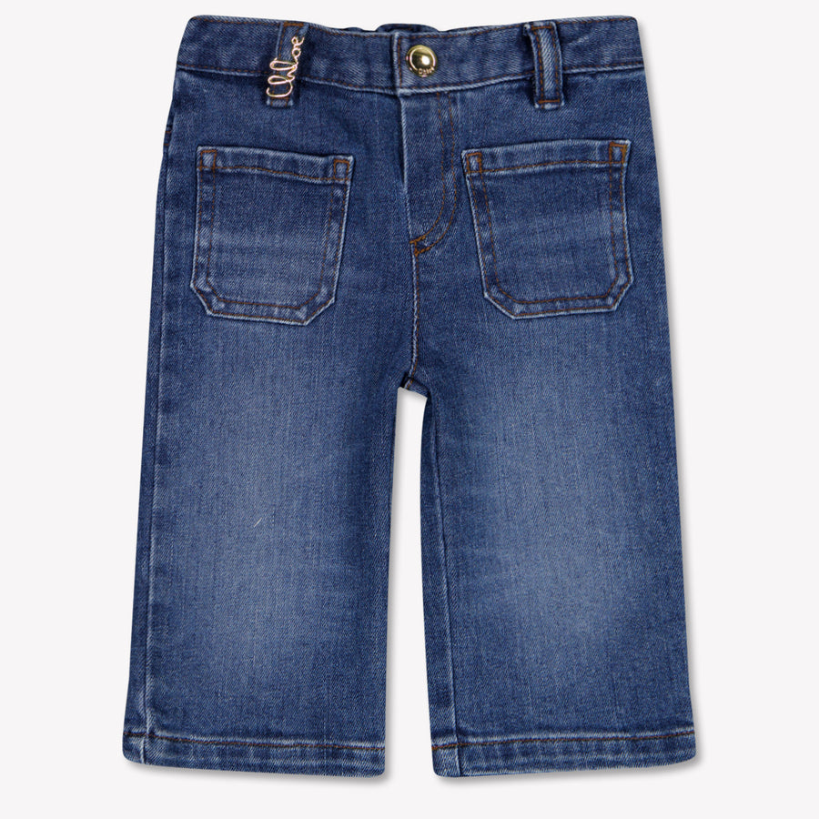 Chloe Baby Meisjes Jeans In Blauw
