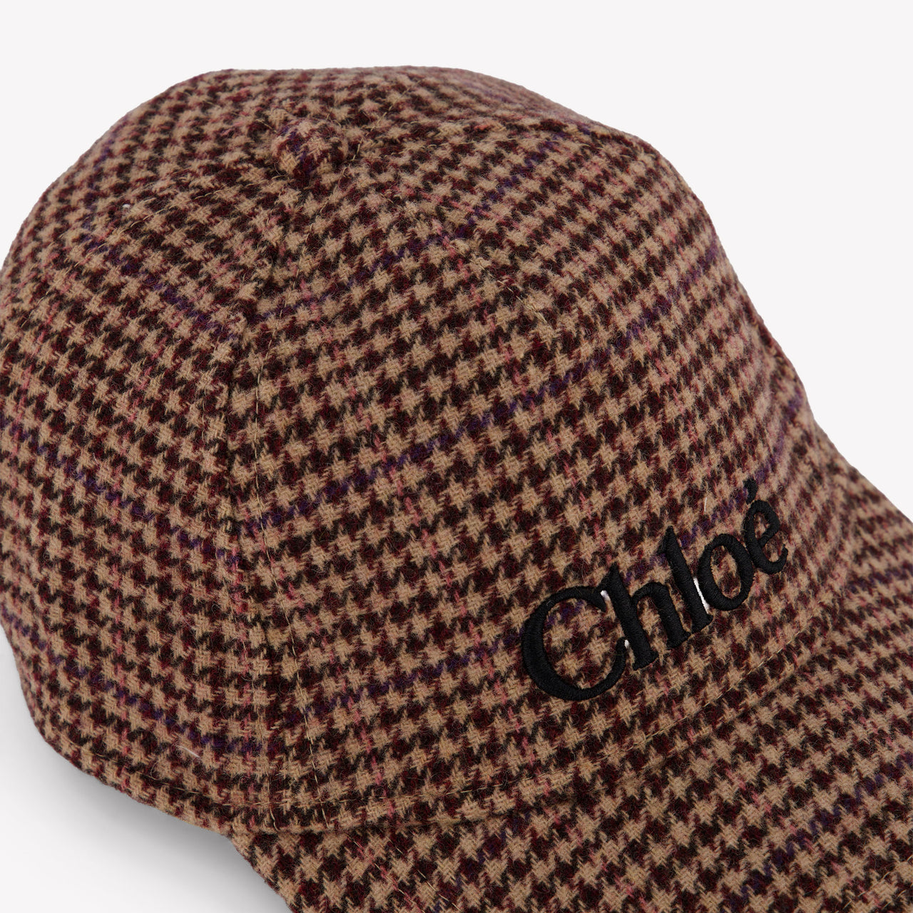 Chloe Kids Girls Cap In Bordeaux