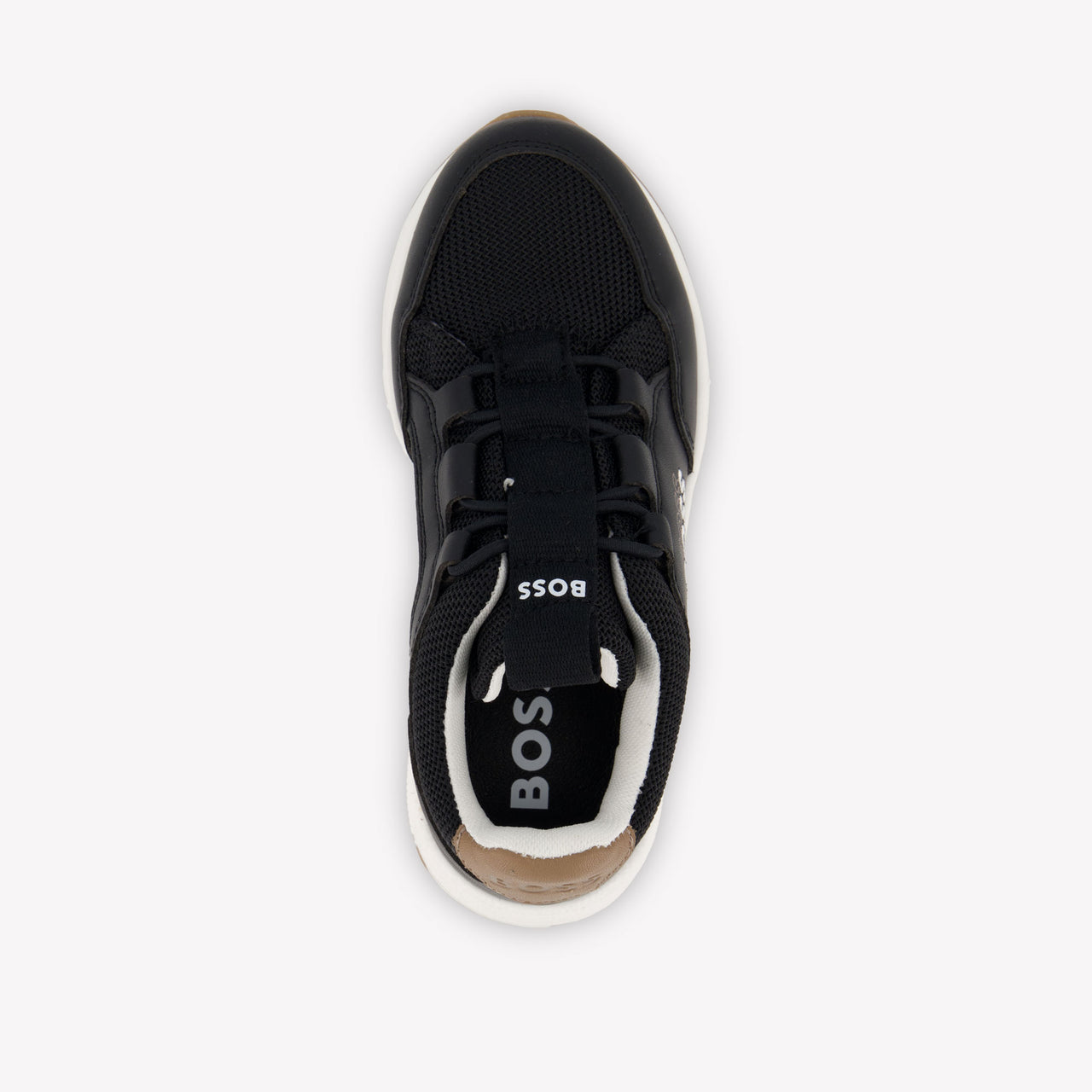 Boss Boys Sneakers In Black