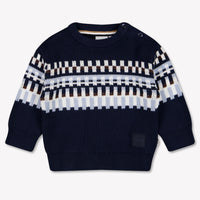 Boss Baby Boys Sweater In Navy