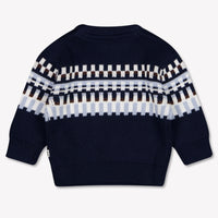 Boss Baby Boys Sweater In Navy