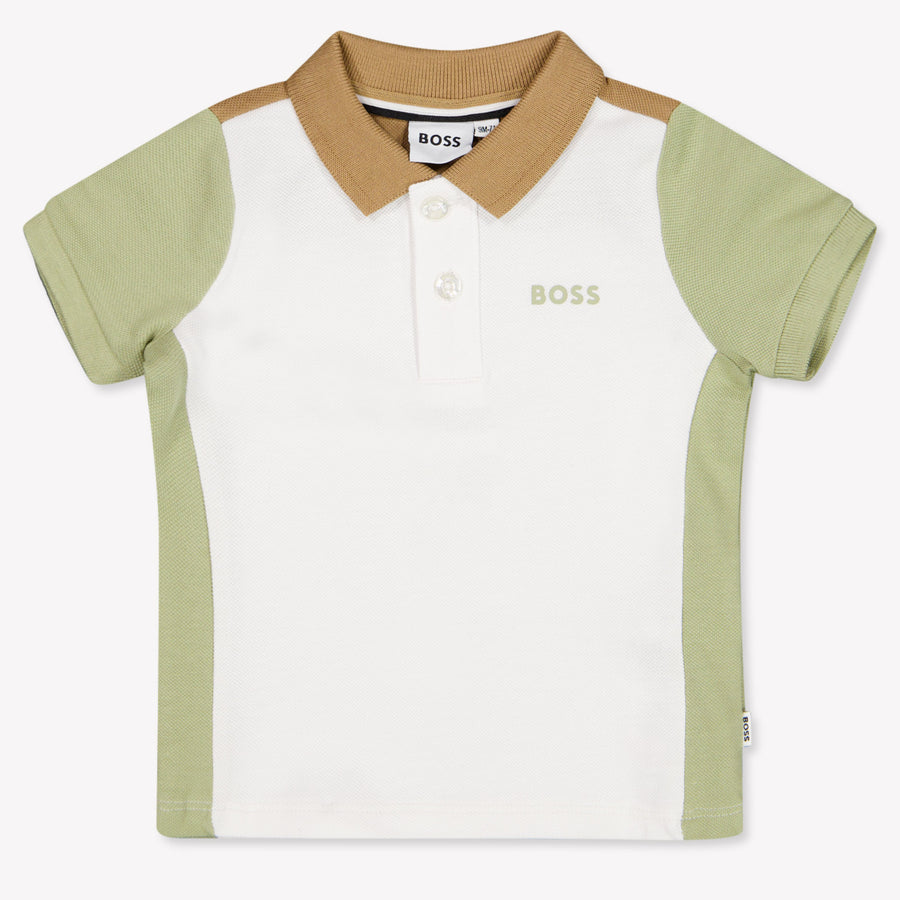Boss Baby Boys Polo In White