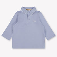 Boss Baby Jongens Polo In Licht Blauw
