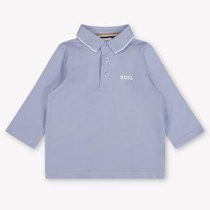 Boss Baby Jongens Polo In Licht Blauw