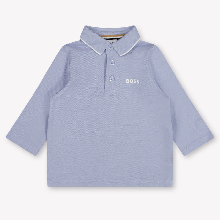Boss Baby Jongens Polo In Licht Blauw