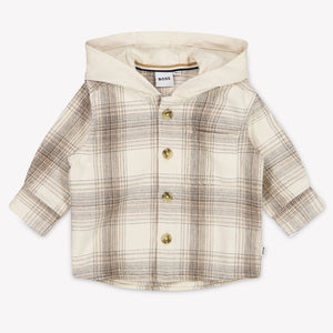 Boss Baby Boys Blouse In OffWhite