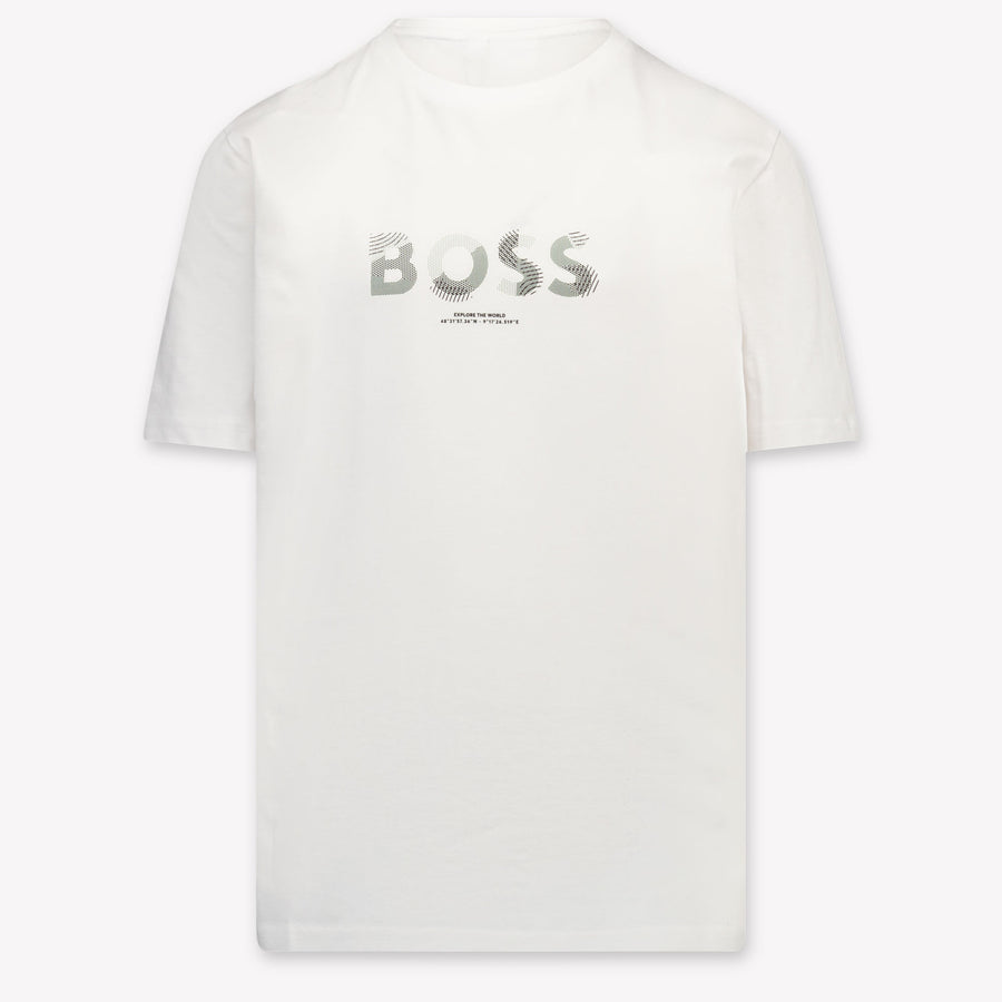 Boss Boys T-Shirt in White
