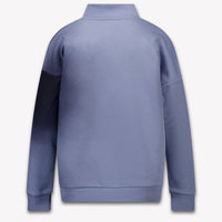 Boss Kids Boys Sweater In Light Blue