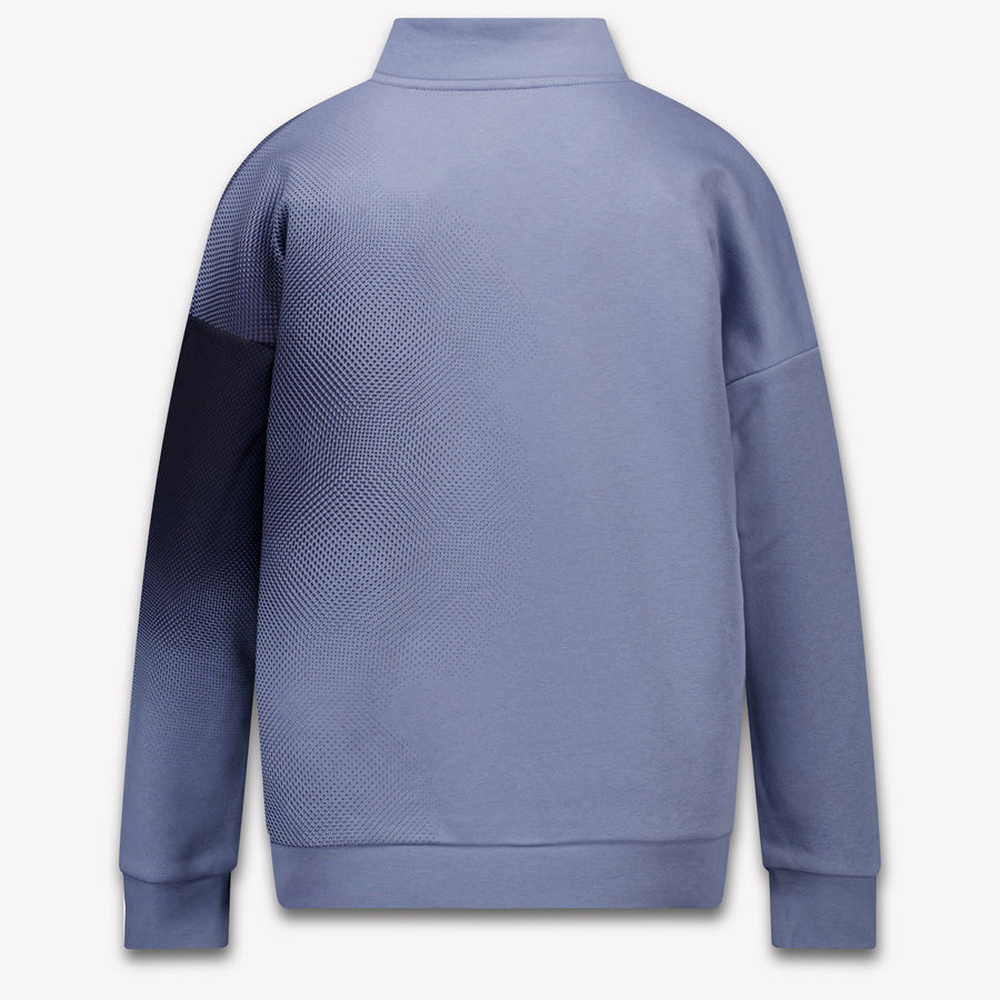 Boss Kids Boys Sweater In Light Blue