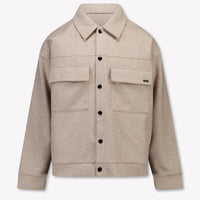 Boss Kinder Jongens Vest In Beige