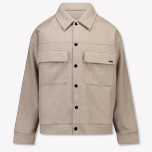 Boss Kinder Jongens Vest In Beige