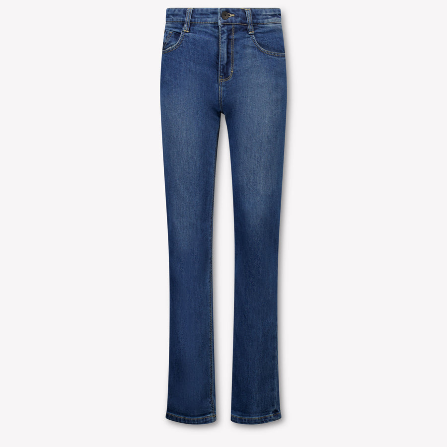 Boss Kinder Jongens Jeans In Blauw