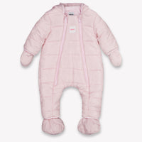 Boss Baby Girls Ski Suits In Light Pink