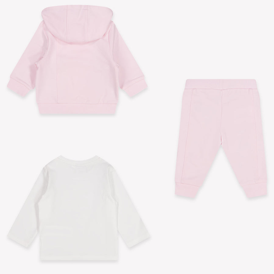Boss Baby Meisjes Joggingpak In Licht Roze