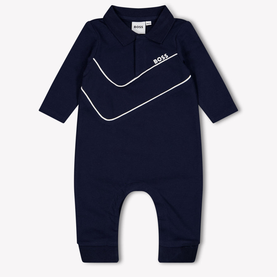 Boss Baby Boys Romper in Navy