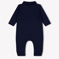 Boss Baby Boys Playsuit In Navy
