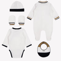 Boss Baby Boys Playsuit In White