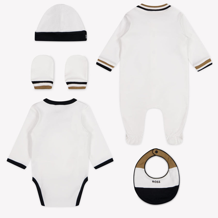 Boss Baby Boys Playsuit In White