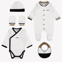 Boss Baby Boys Playsuit In White