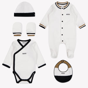 Boss Baby Boys Playsuit In White