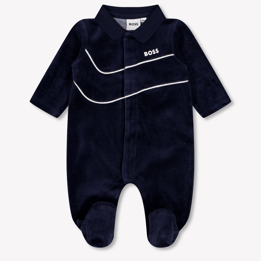 Boss Baby Boys Romper in Navy