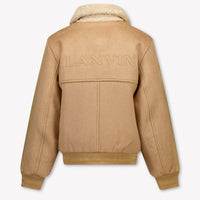 Lanvin Kinder Jongens Winterjas In Beige
