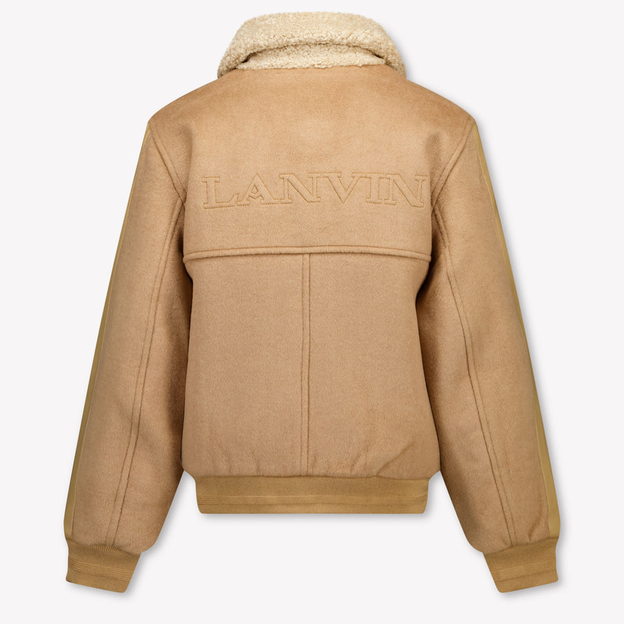 Lanvin Kinder Jongens Winterjas In Beige