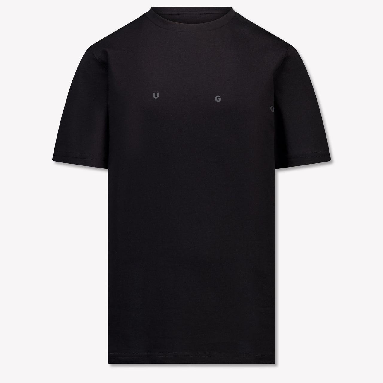 HUGO Kinder Jongens T-Shirt In Zwart