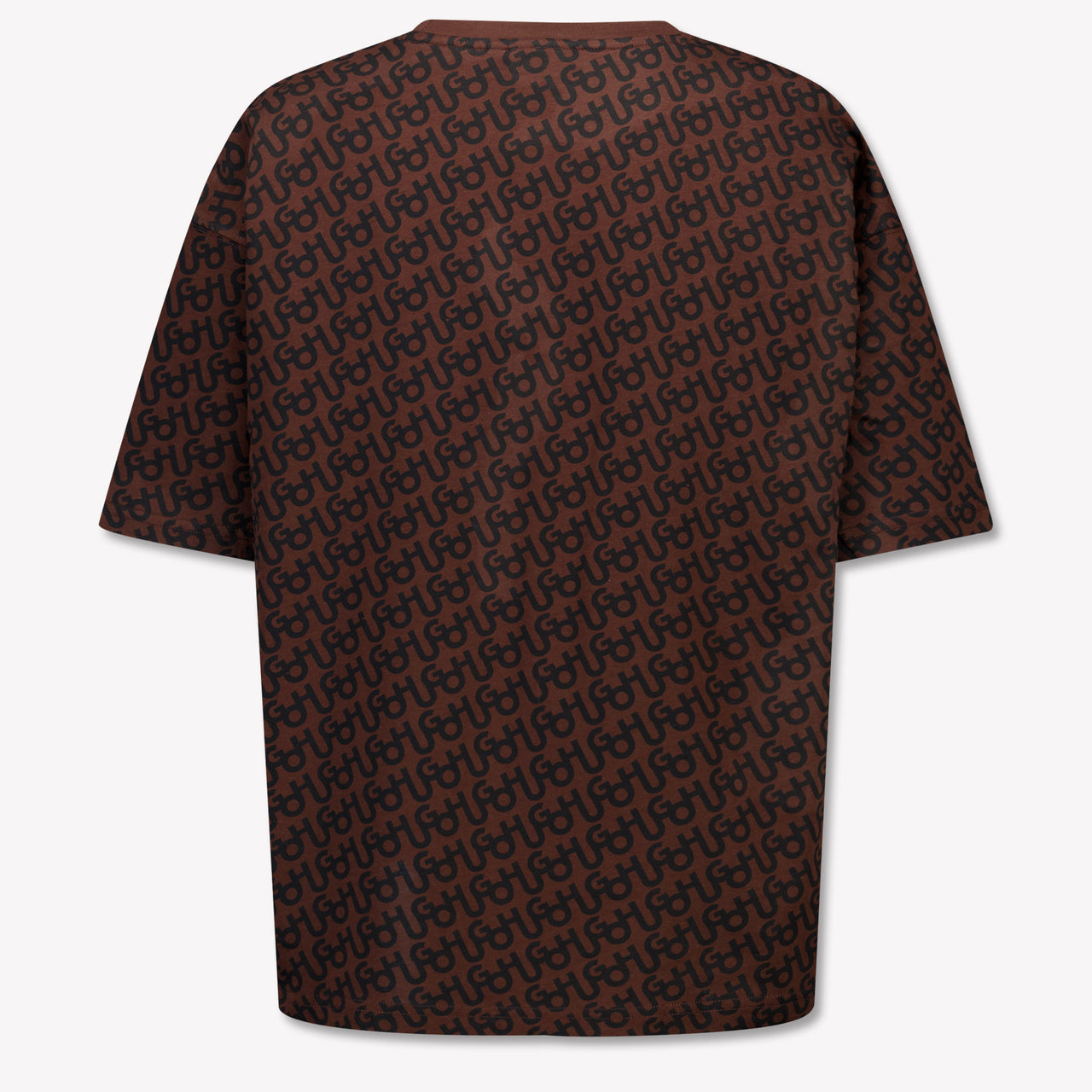 HUGO Boys T-Shirt in Dark Brown