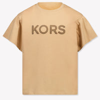 Michael Kors Kinder Meisjes T-Shirt In Beige