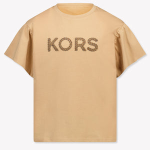 Michael Kors Kinder Meisjes T-Shirt In Beige