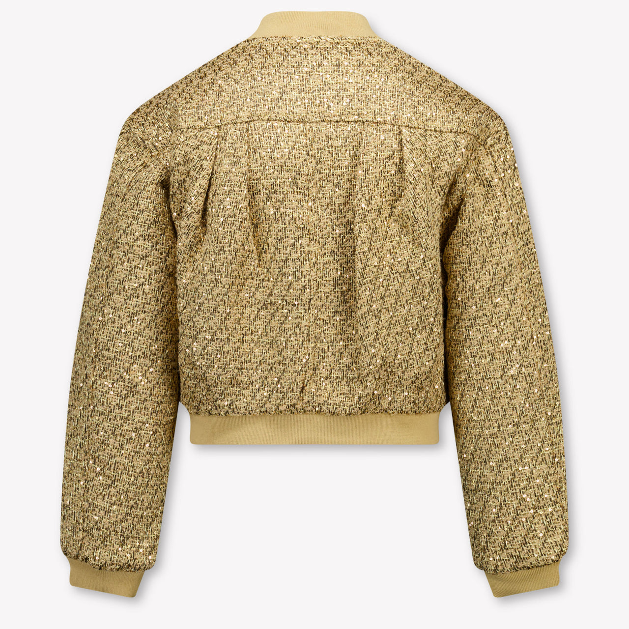 Michael Kors Kids Girls Cardigan In Gold