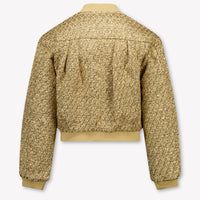 Michael Kors Kids Girls Cardigan In Gold