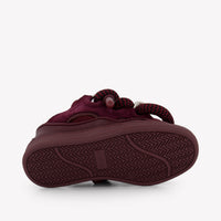 Lanvin Boys Sneakers In Bordeaux