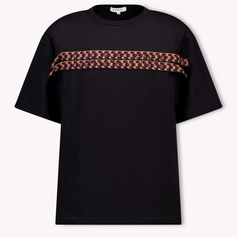 Lanvin Kids Boys T-Shirt In Black