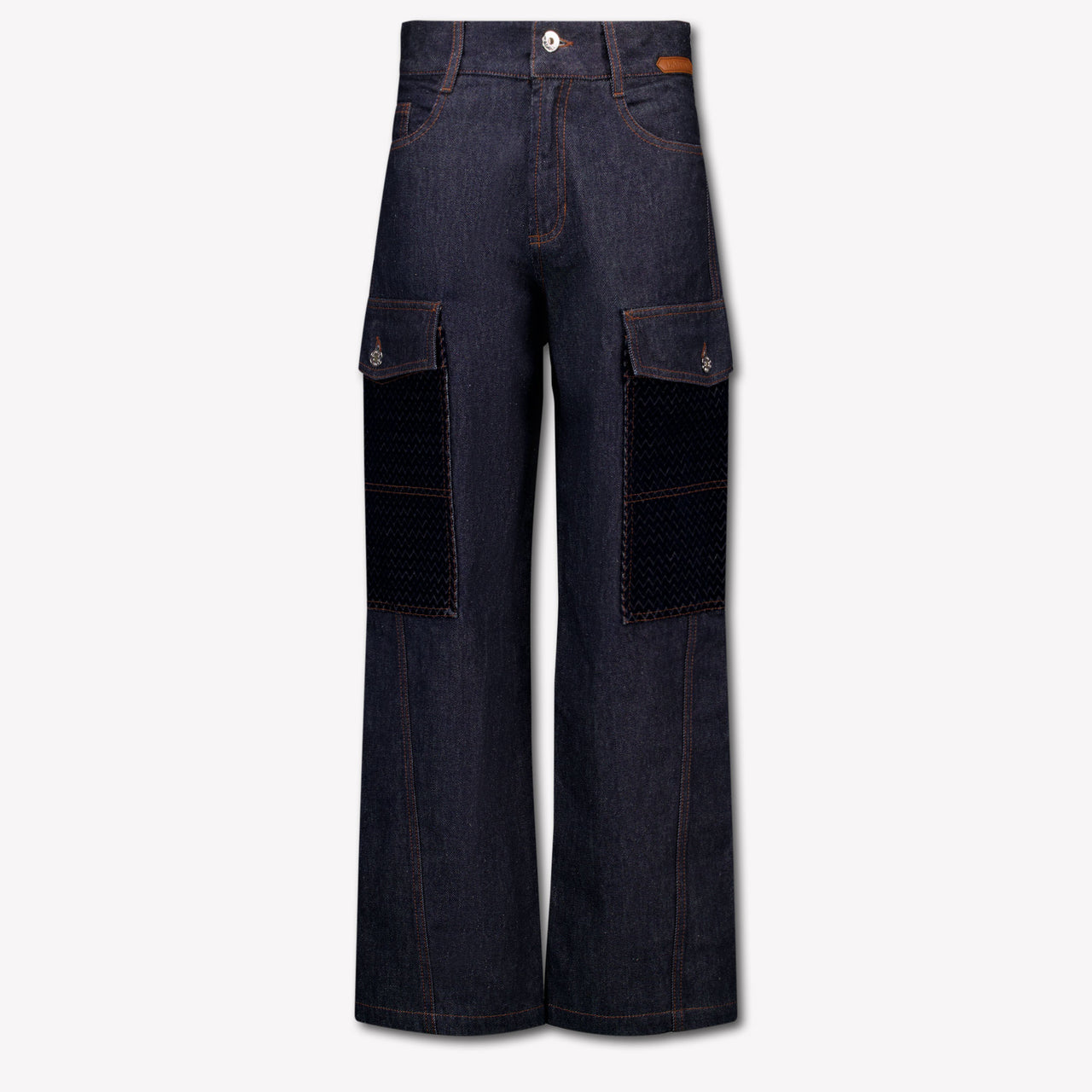 Lanvin Kids Boys Jeans In Dark Blue