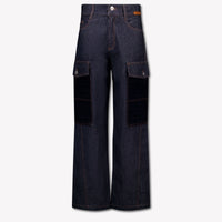 Lanvin Kids Boys Jeans In Dark Blue