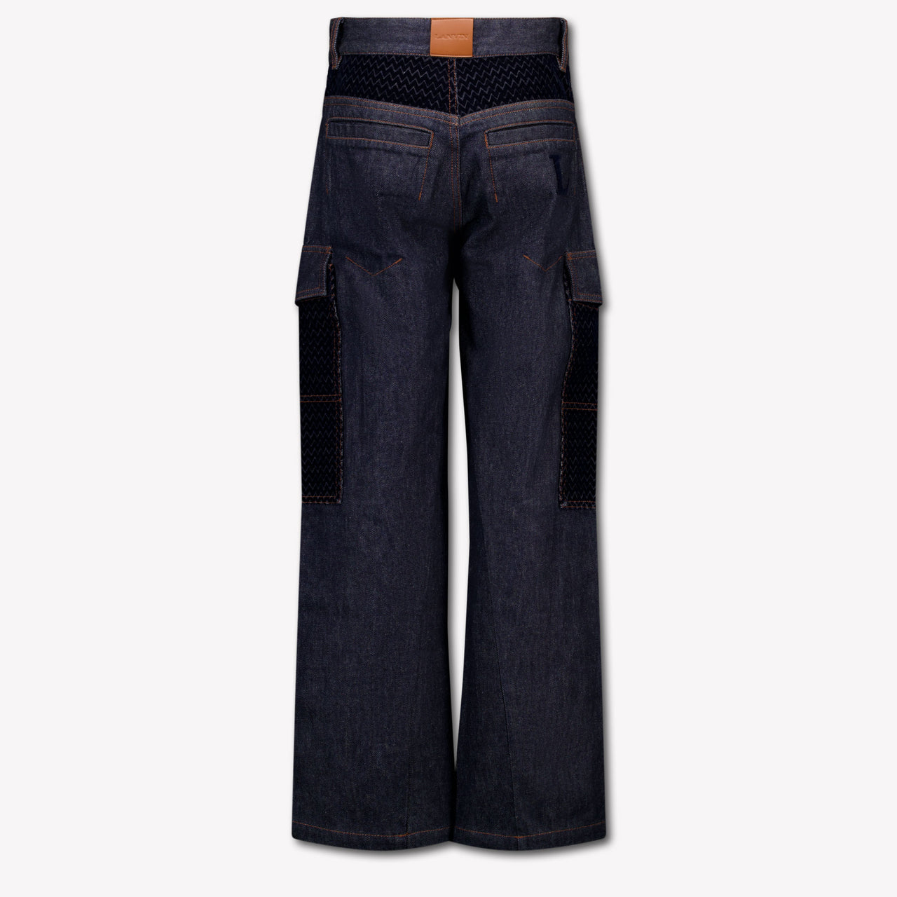 Lanvin Kids Boys Jeans In Dark Blue