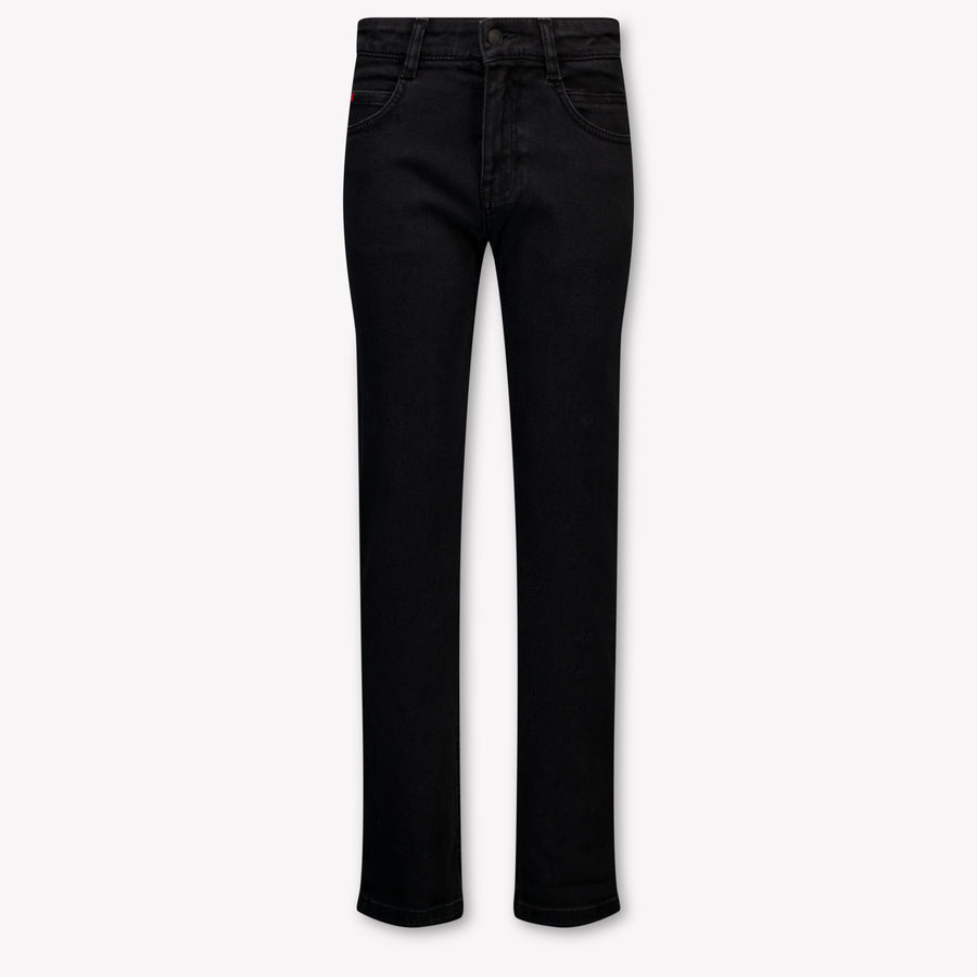 HUGO Kids Boys Jeans In Black