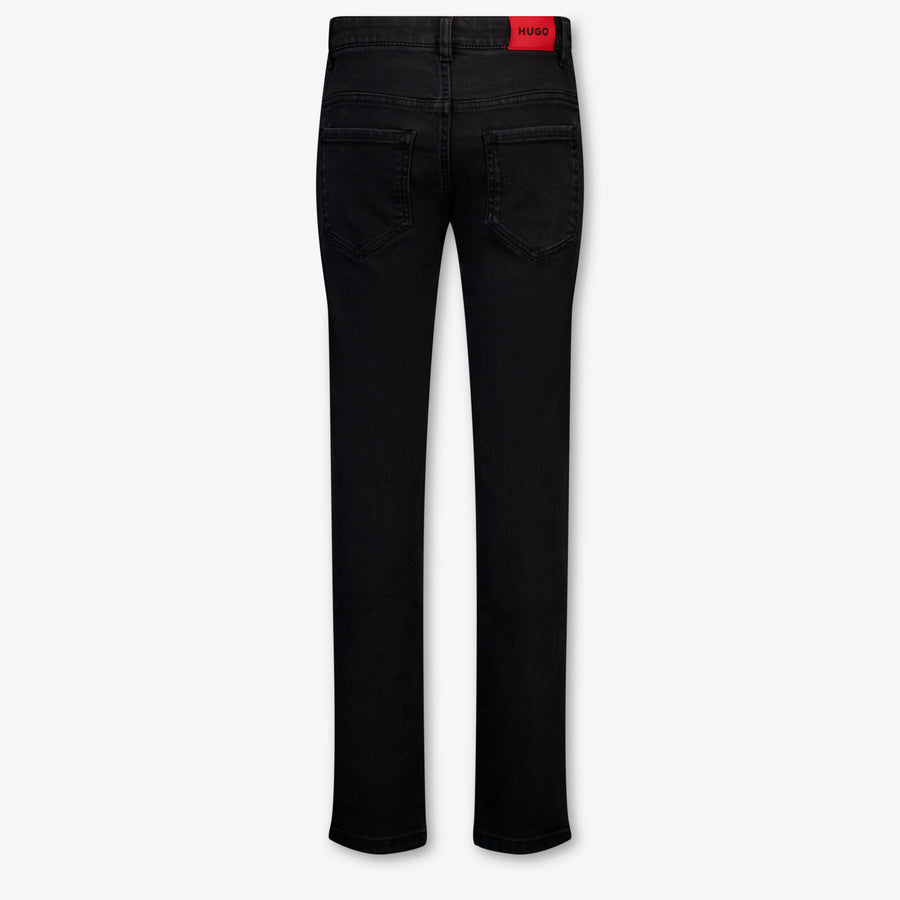 HUGO Kids Boys Jeans In Black