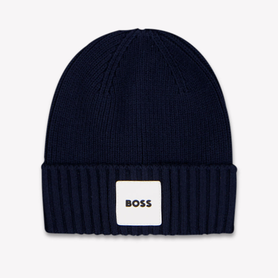 Boss Baby Boys Beanie in Navy