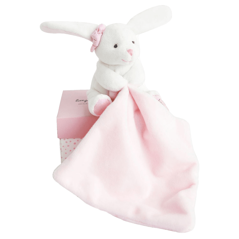 Doudou et Compagnie Baby Bunny+Doudou Licht Roze ONE