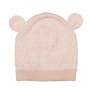 Dolce & Gabbana Baby Girls Hat Light Pink