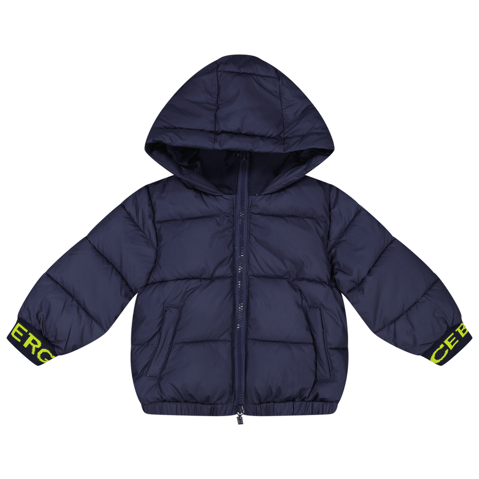 Iceberg Baby Boys Coat Navy