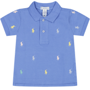 Ralph Lauren Bebek Erkek Erkek Polo Açık Mavi