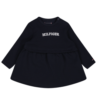Tommy Hilfiger Baby Unisex Dress Navy