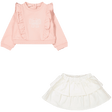 Liu Jo Baby Girls Set Light Pink